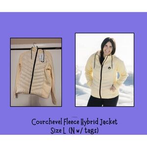 ZYIA Courchevel Fleece Hybrid Jacket (L) NWT
